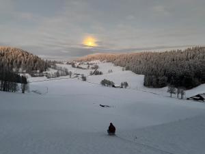 Relais de la Baume v zimě