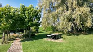 Zahrada ubytování B&B Lili's Tuin