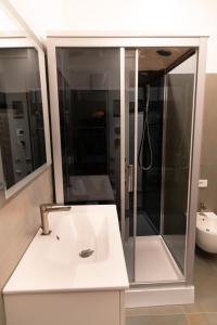 Koupelna v ubytování B&B al Torrione Belluno