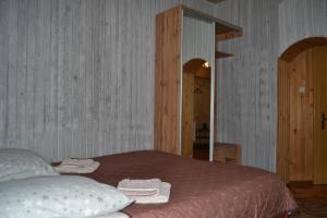 Postel nebo postele na pokoji v ubytování Fortuna