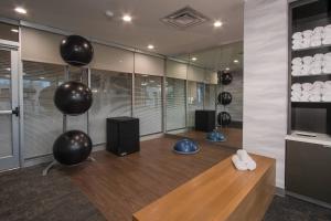 Fitness centrum a/nebo fitness zařízení v ubytování Fairfield Inn & Suites Duncan