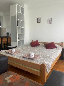 APARTMAN RODA 객실 침대