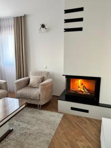 Posezení v ubytování Treva Hotel & Apartaments