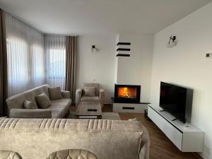 Posezení v ubytování Treva Hotel & Apartaments