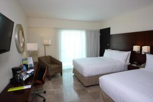 Katil atau katil-katil dalam bilik di Four Points by Sheraton Veracruz