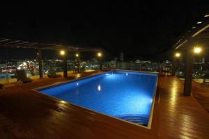 Bazén v ubytování Four Points by Sheraton Veracruz nebo v jeho okolí