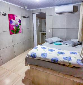 Postel nebo postele na pokoji v ubytování Pousada do Nereu