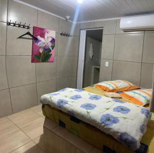 Postel nebo postele na pokoji v ubytování Pousada do Nereu
