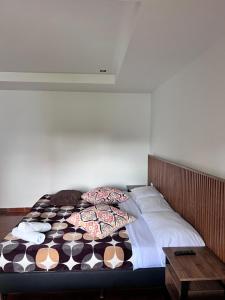 Postel nebo postele na pokoji v ubytování Hotel Campestre Nogal de Cafetal