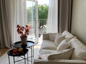 Un lugar para sentarse en 4 person Studio in Sölvesborg