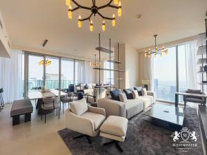 Posezení v ubytování Westminster Forte Burj Khalifa