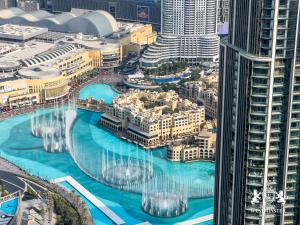 Bazén v ubytování Westminster Forte Burj Khalifa nebo v jeho okolí