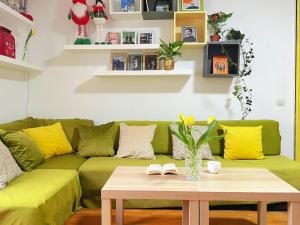 Posezení v ubytování Eleven Hostel