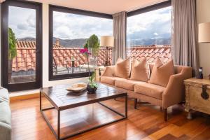 A seating area at JW Marriott El Convento Cusco