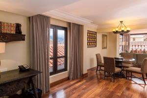 A seating area at JW Marriott El Convento Cusco