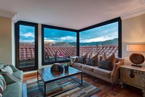 A seating area at JW Marriott El Convento Cusco