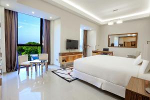 TV a/nebo společenská místnost v ubytování Element by Westin Hotel Dar es Salaam