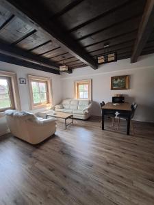Posezení v ubytování Apartmán Drevenica