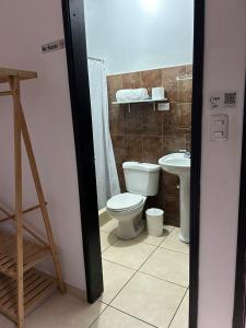 Vannituba majutusasutuses Casa Sur