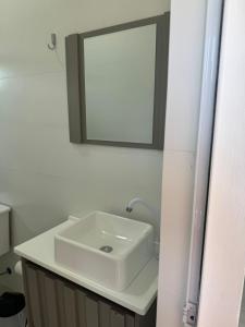 Koupelna v ubytování Casa na praia de Zimbros