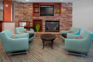 Μια τηλεόραση ή/και κέντρο ψυχαγωγίας στο Residence Inn Boise West