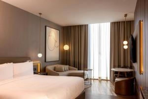 TV a/nebo společenská místnost v ubytování JW Marriott Hotel Guadalajara