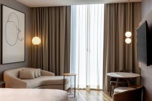 TV a/nebo společenská místnost v ubytování JW Marriott Hotel Guadalajara