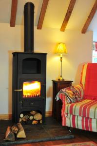 A seating area at Manor House Stables 