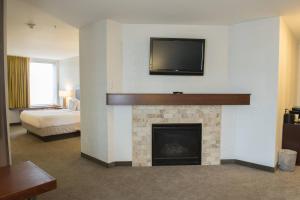 Voodi või voodid majutusasutuse SpringHill Suites by Marriott Logan toas