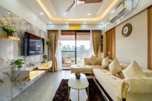 Posezení v ubytování Golden Nest