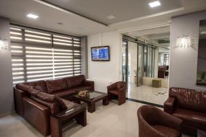 Posezení v ubytování Hotel Olympos