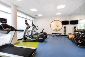 Fitness centrum a/nebo fitness zařízení v ubytování SpringHill Suites Ewing Township Princeton South