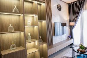 Kuchyň nebo kuchyňský kout v ubytování Spring Home Hà Nội