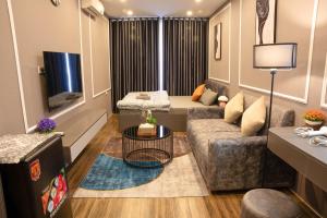 Posezení v ubytování Spring Home Hà Nội