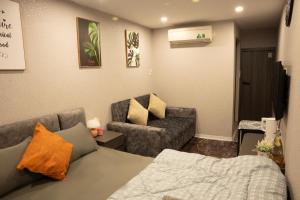 Posezení v ubytování Spring Home Hà Nội