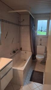 Un baño de Zimmer mit Herz