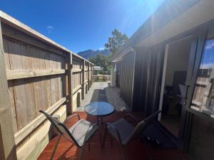 Balcone o terrazza di Studio in Glenorchy