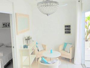 Χώρος καθιστικού στο Appartement Chandon 4 pers