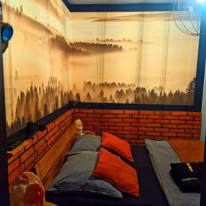 Łóżko lub łóżka w pokoju w obiekcie Apartamenty SPOKOLOKO Skrzyczne Residence Korzenny i Kamienny