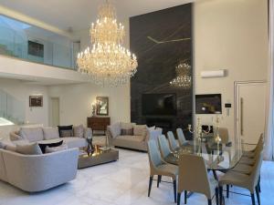 Khu vực ghế ngồi tại Villa Italia Somone Maison d'Hôte de Luxe