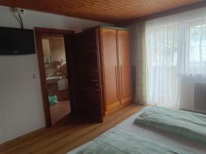 Łóżko lub łóżka w pokoju w obiekcie Appartment Danterhof