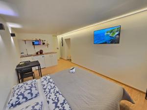 Μια τηλεόραση ή/και κέντρο ψυχαγωγίας στο T7 Studio apartment
