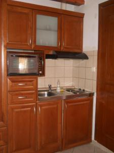 Kuchyň nebo kuchyňský kout v ubytování Guesthouse Agnandi