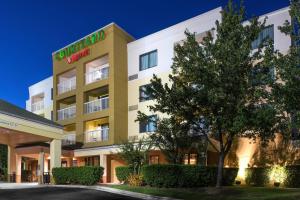 a rendering of the front of a hotel at Courtyard by Marriott Charlotte Gastonia in Gastonia