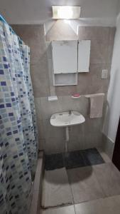 Ένα μπάνιο στο Casa en Claromecó