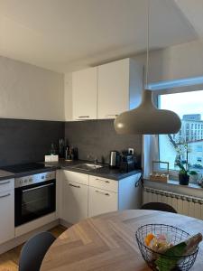 Η κουζίνα ή μικρή κουζίνα στο Gemütlich Wohnung im Zentrum von Paderborn