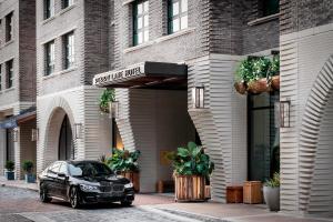 O edifício em que o hotel se localiza