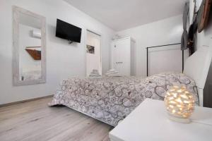 TV a/nebo společenská místnost v ubytování Le Coccinelle Home a Lierna