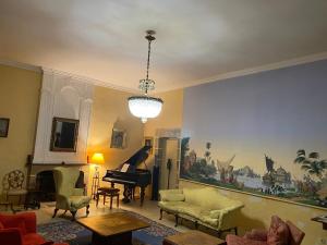 Les Trauchandieres de Saint Malo的休息区