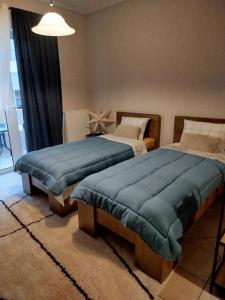 Posteľ alebo postele v izbe v ubytovaní Central Spacious Apartment 70sqm